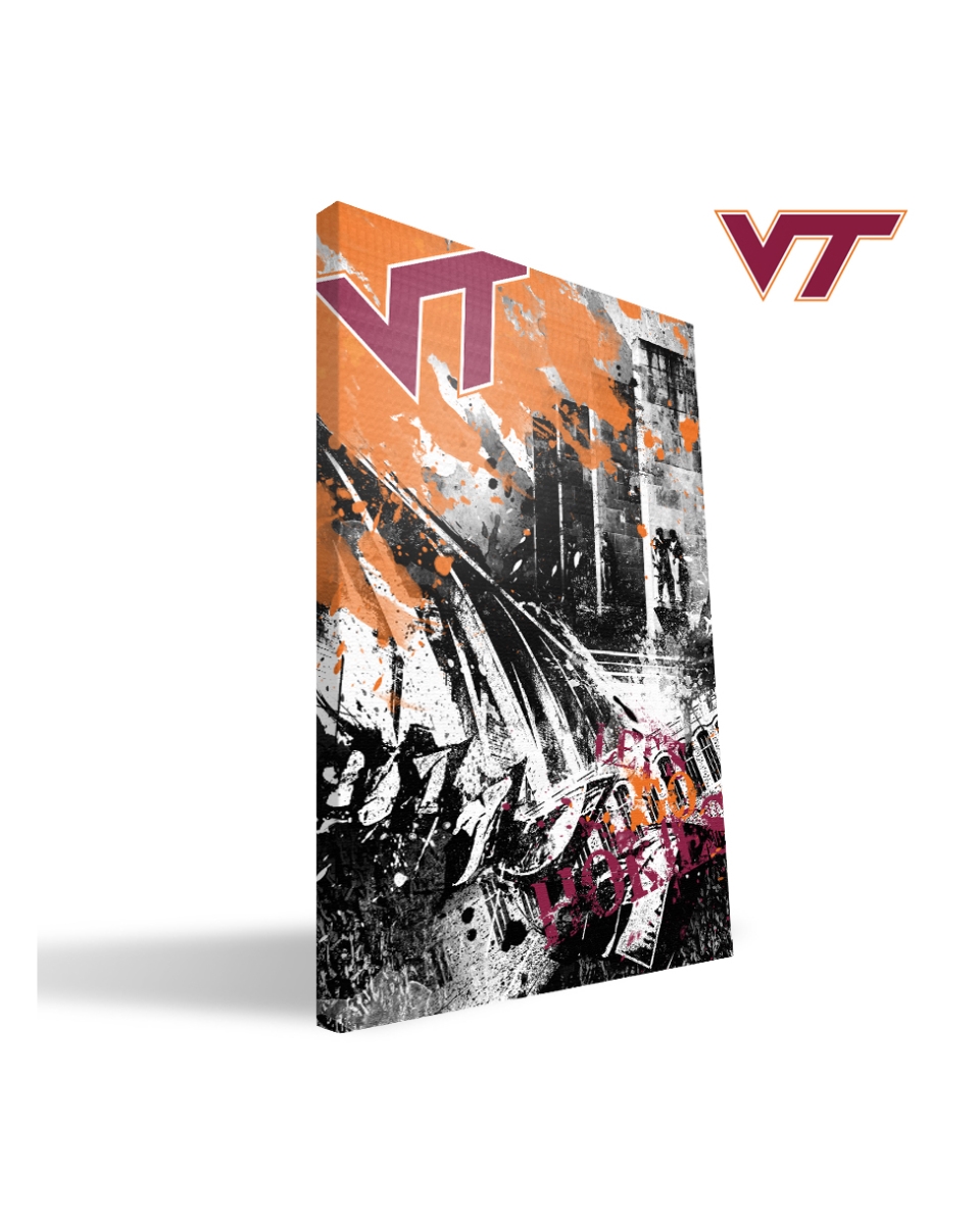 Virginia Tech Spirit 24x36 Canvas