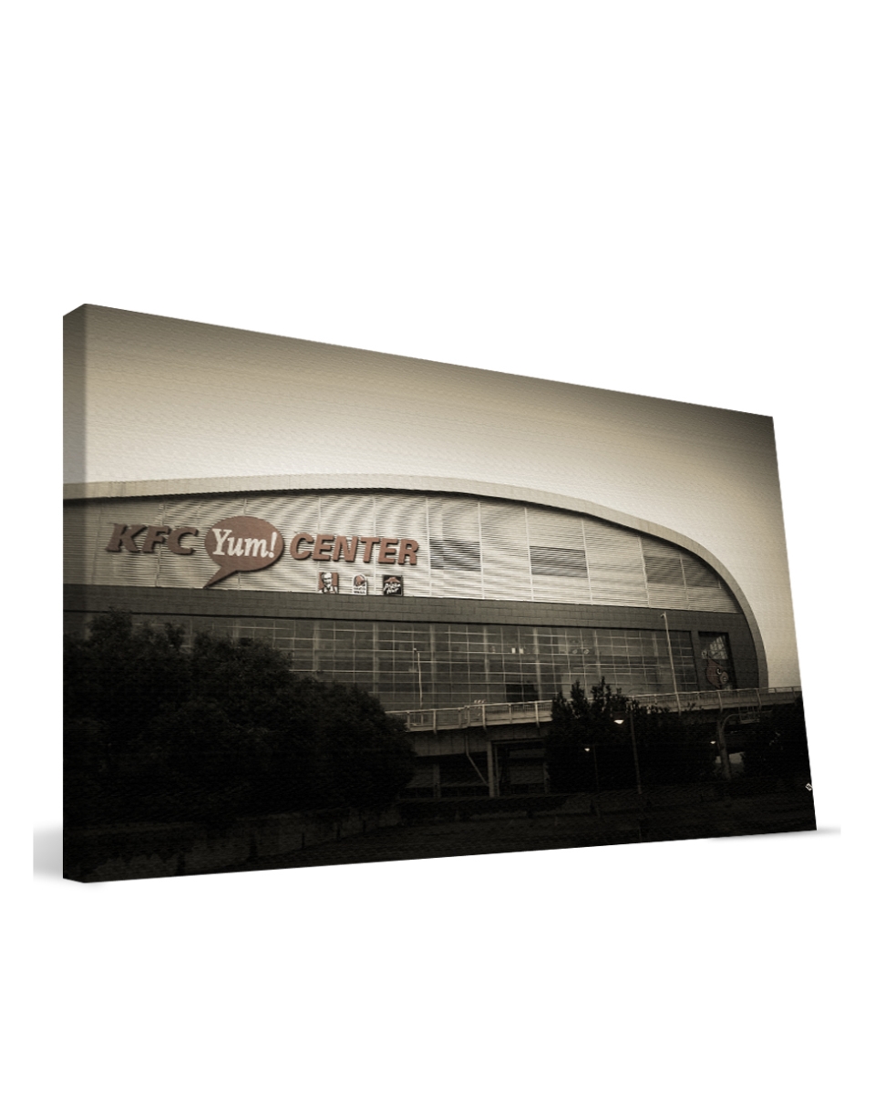 Louisville KFC Yum Center Canvas - 16 x 36 in.
