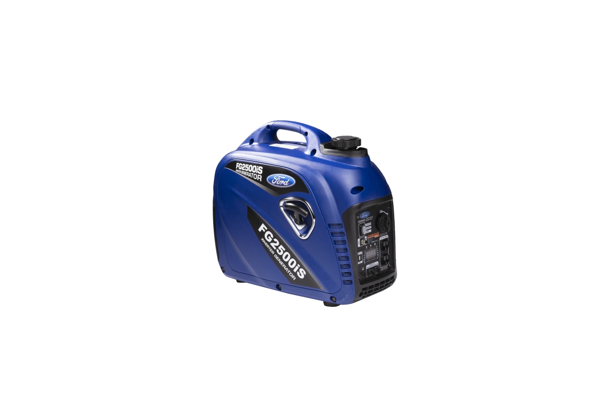 FG2500iS Gas-Powered 2500W Peak 2200W Rated Petrol Inverter Generator, Navy -  FORD