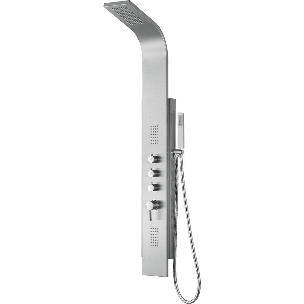 Pulse Malibu ShowerSpa Brushed Stainless Steel