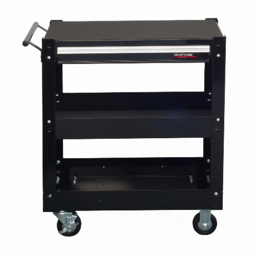 Picture of Craftline Metal 3 Shelf Cart with Drawer