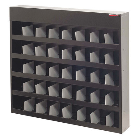 Picture of Craftline Metal Adjustable Storage Bin Cabinet with Plastic Dividers