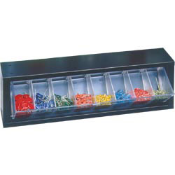 Picture of Craftline Metal Tip-Out Tray Cabinet with 1 Tiers