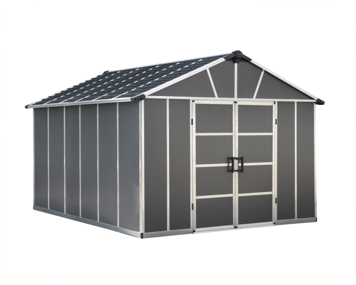 Canopia  11 x 13 ft. Yukon Storage Shed  Gray
