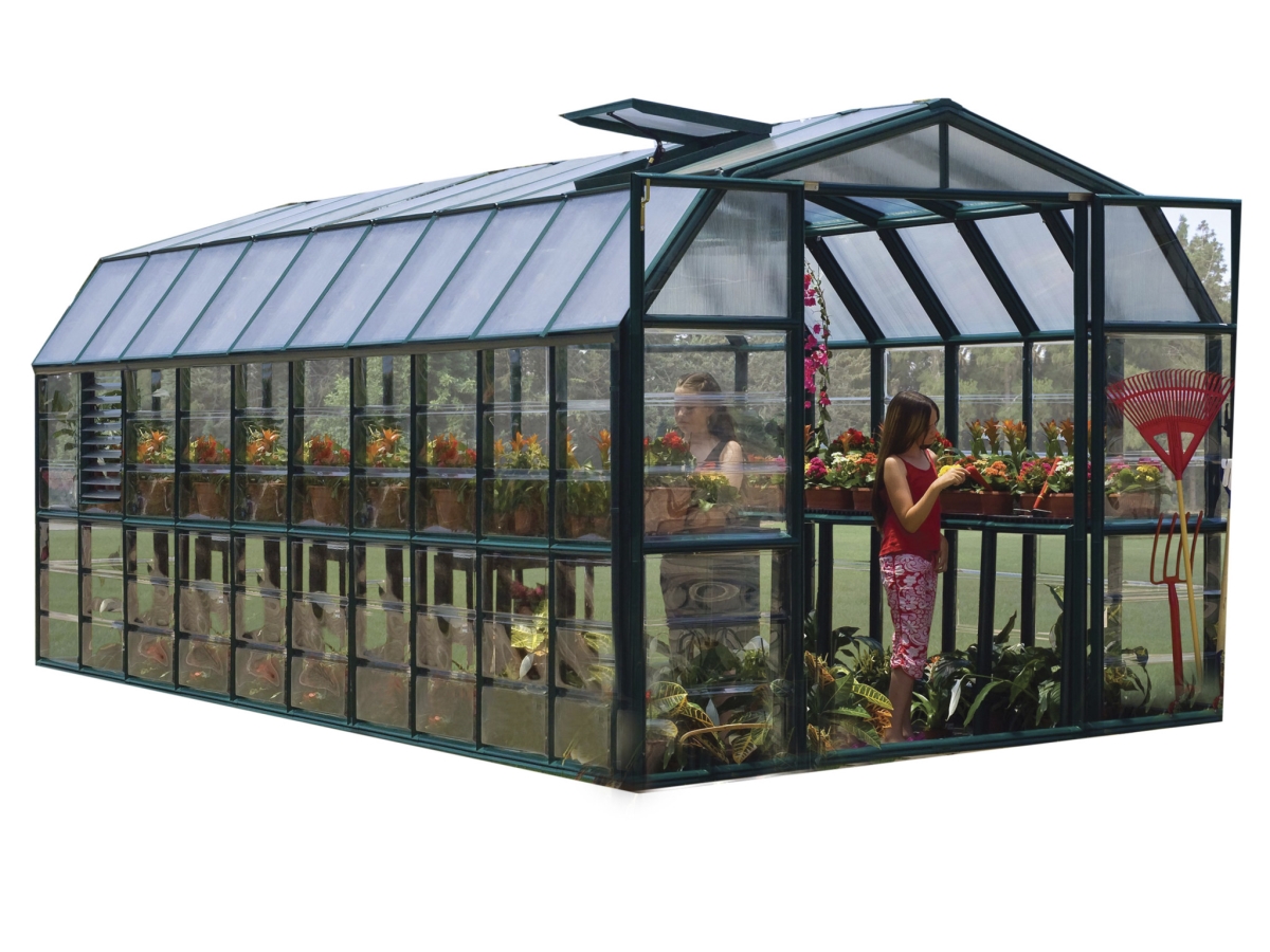 Picture of Palram - Canopia HG7320C 8 x 20 ft. Prestige 2 Greenhouse - Clear
