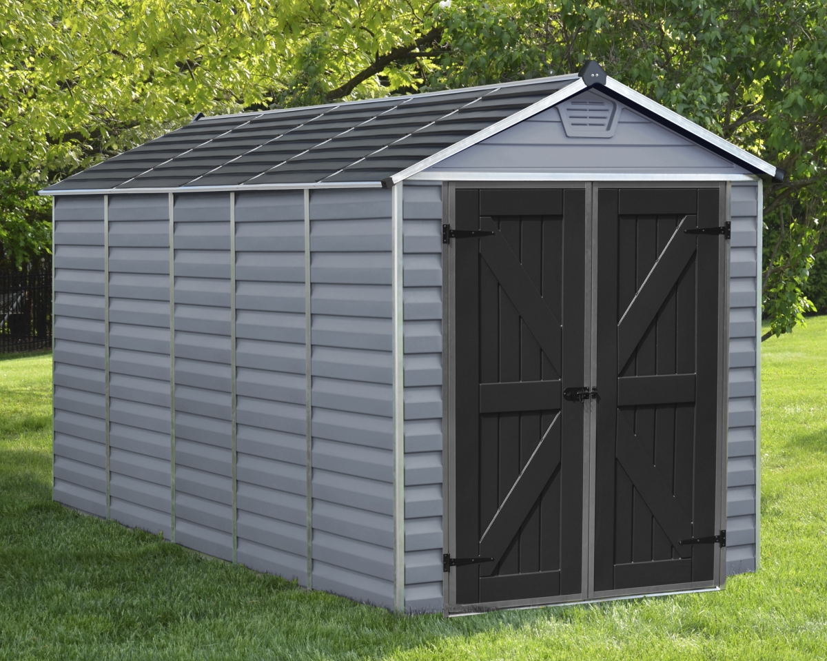 Canopia  6 x 12 ft. SkyLight Storage Shed - Gray