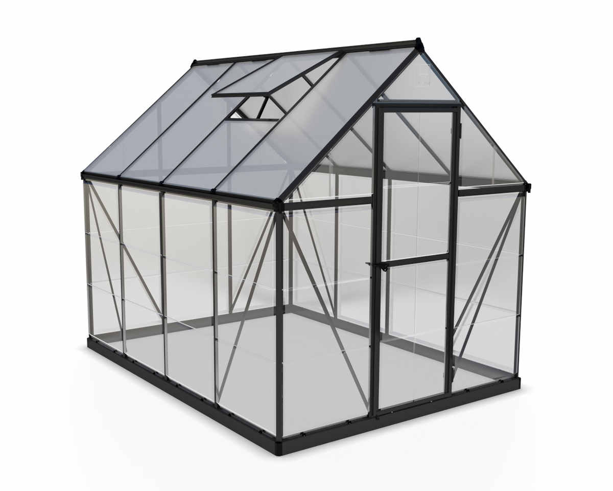 Picture of Palram-Canopia HG5508Y 6 x 8 ft. Hybrid Greenhouse, Gray