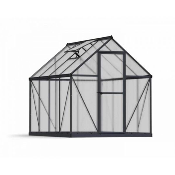 Picture of Palram-Canopia HG5008Y 6 x 8 ft. Mythos Greenhouse, Gray