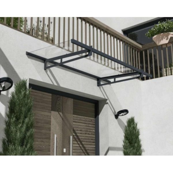 7 x 3 ft. Bremen 2050 Awning Kit for Gray & Clear