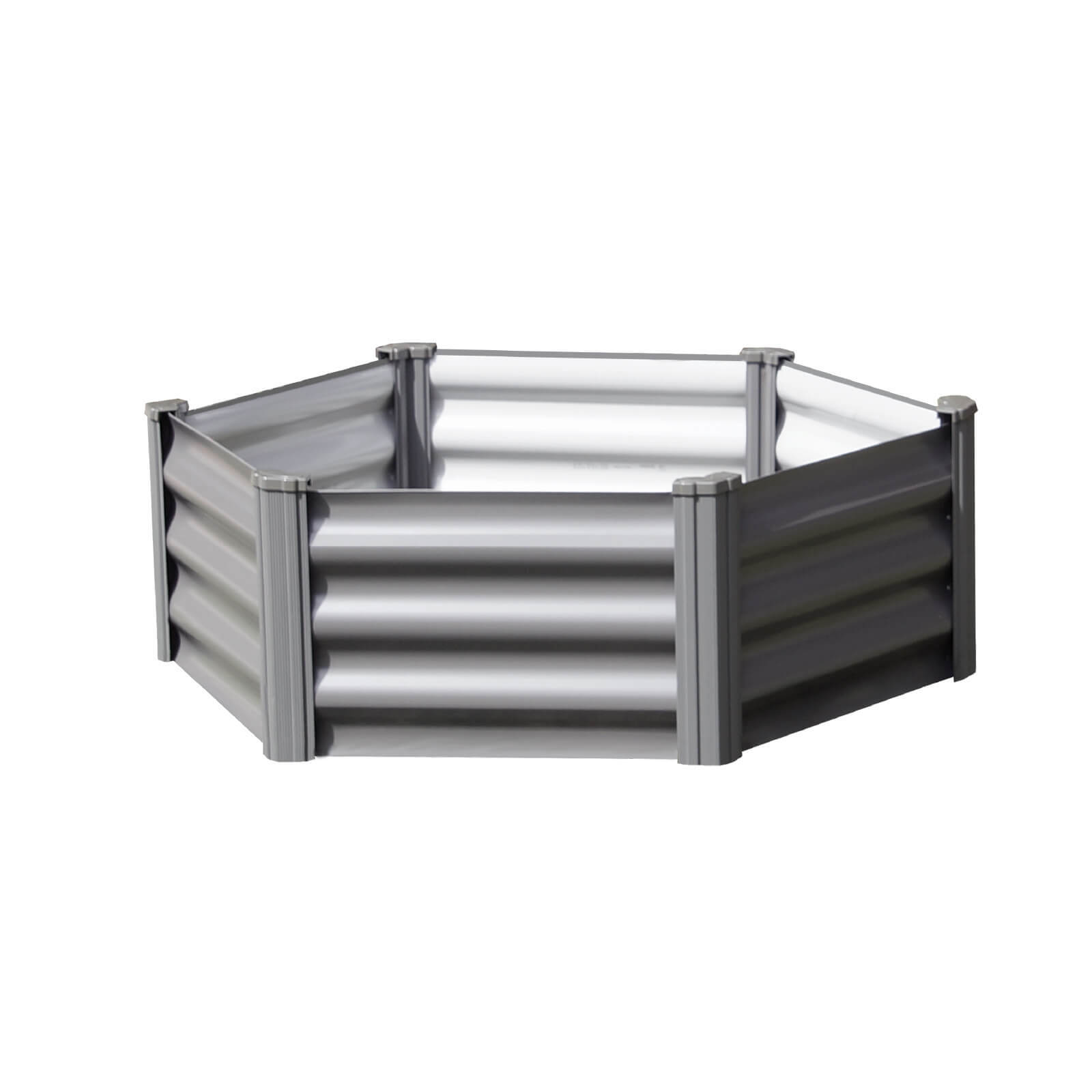12 x 40 in. The Organic Hex Garden Bed