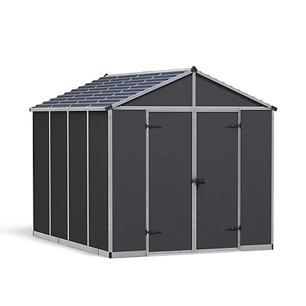 8 x 10 ft. Rubicon Shed - Gray -  Brujula, BR3120937