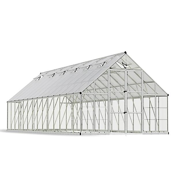 10 x 28 ft. Balance Greenhouse - Silver