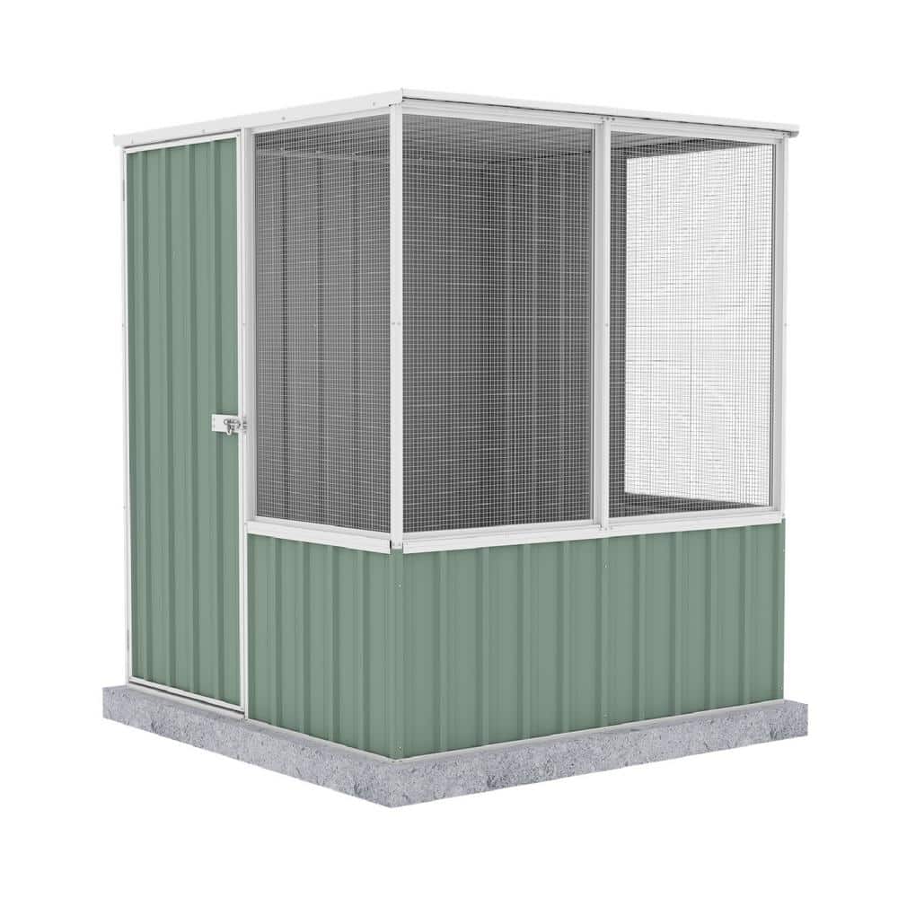 Picture of Absco AB1201 5 x 5 ft. Chicken Coop - Pale Eucalypt