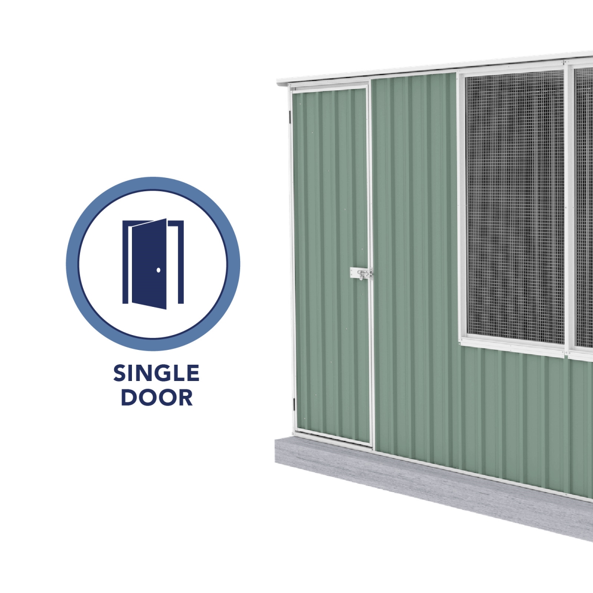 Picture of Absco AB1202 5 x 9.7 ft. Chicken Coop&#44; Pale Eucalypt