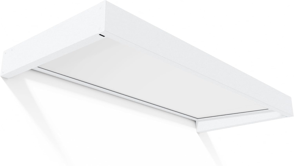 HG9508 7 x 3 ft. Sophia 2150 Awning - White & Mist