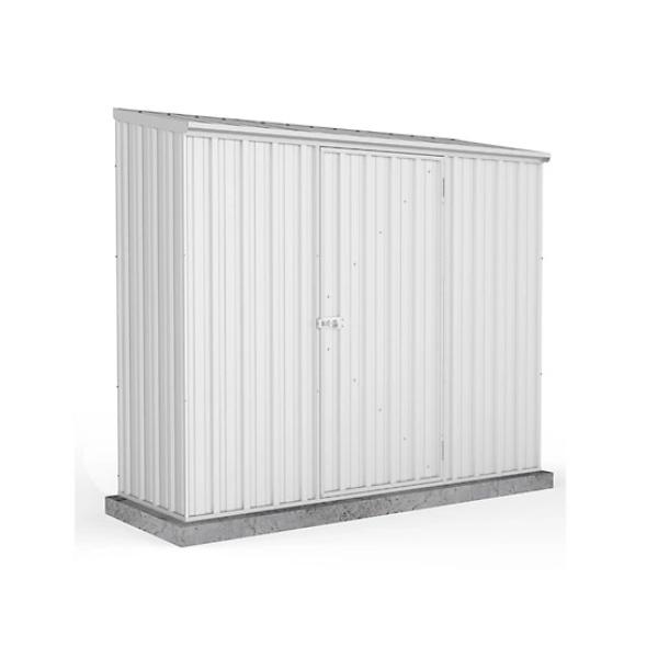 AB1122 7 x 3 ft. Space Saver Metal Storage Shed - Surfmist