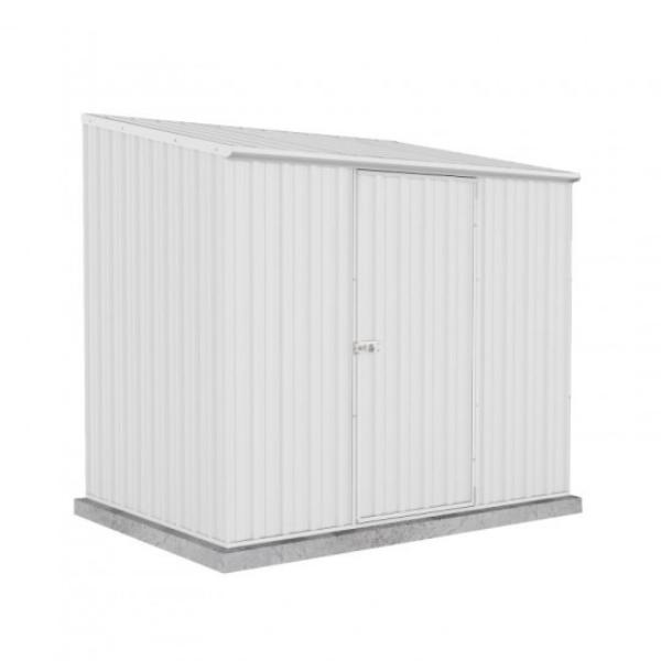 AB1042 7 x 5 ft. EZI Slider Metal Storage Shed - Surfmist
