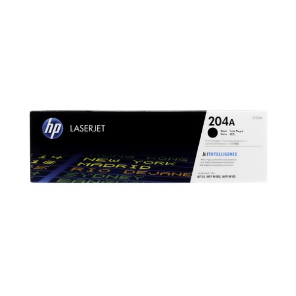204A-CF510A New Compatible HP CF510A 204A Black Toner Cartridge for Color LaserJet Pro MFP M180nw - 1.1K Yield