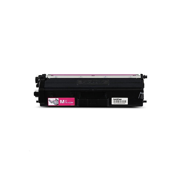 HVB-TN433M New Compatible Brother TN-433M Magenta Toner Cartridge for HL-L8260 - HL-L8360 - MFC-L8610 & MFC-L8900 -  Hi-Value Brand