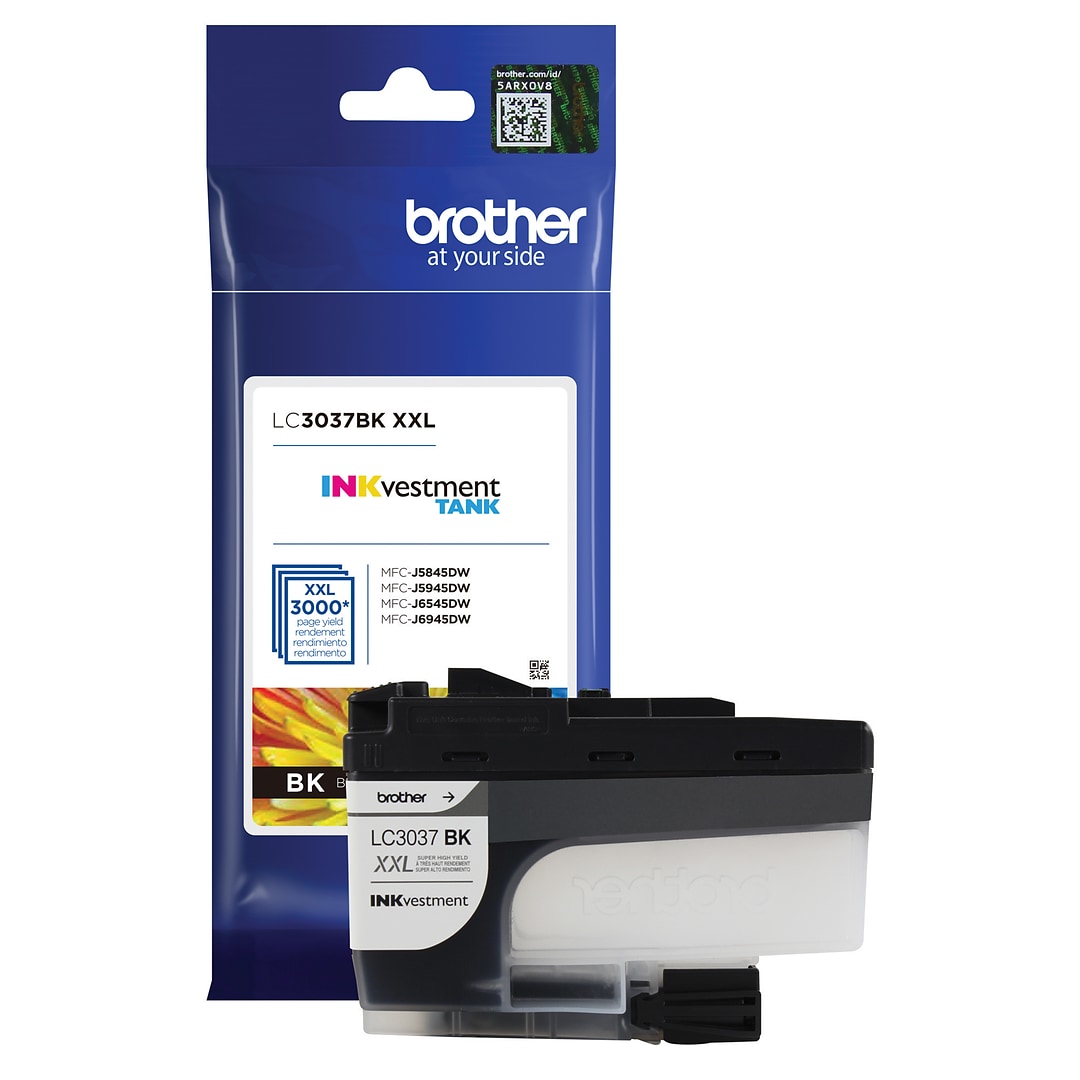 LC3037BK-PCI New Compatible Brother LC3037BK Black Ink Cartridge for MFC-J5845DW - J5945DW - J6545DW & J6945DW - 3K Yield