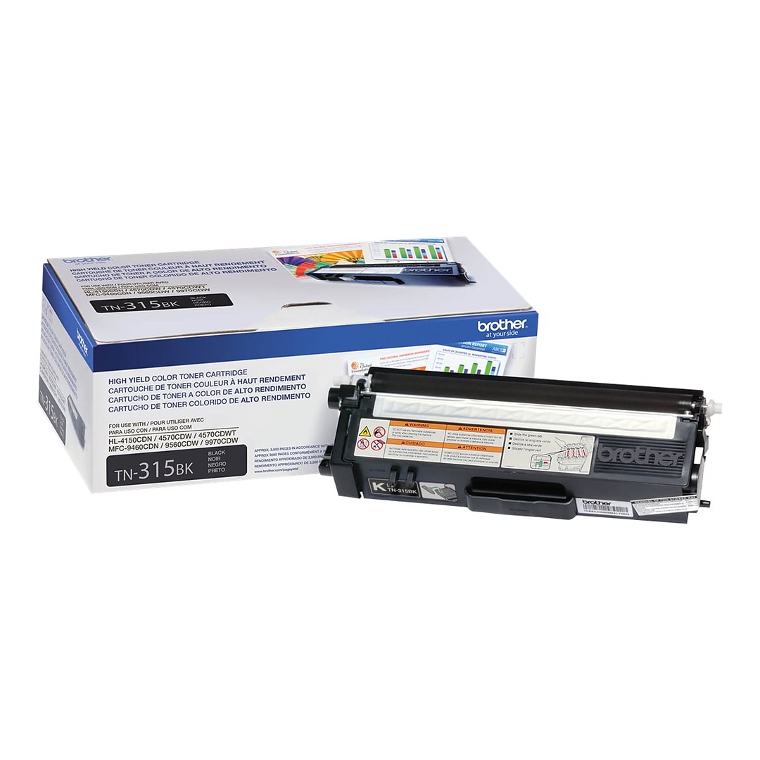 HVB-TN315BK New Compatible Brother TN-315BK Black Toner Cartridge for HL-4150 - 4570 - MFC-9460 - 9560 & 9970 - 6K Yield -  Hi-Value Brand