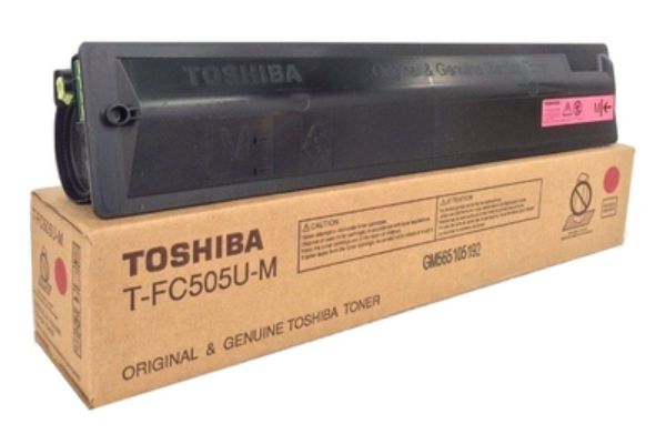 Picture of PCI Brand T-FC505U-M-PCI New Compatible Toshiba T-FC505U-M Magenta Toner Cartridge for e-Studio 3505AC - 4505AC & 5005AC - 33.6K Yield