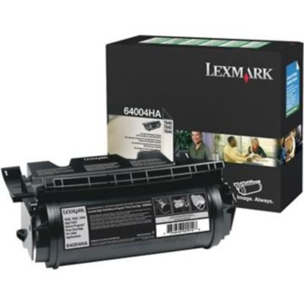 Lexmark HVB-64004HA 21000 Page High Yield Hi-Value Black Toner Cartridge -  Lexmark International Inc