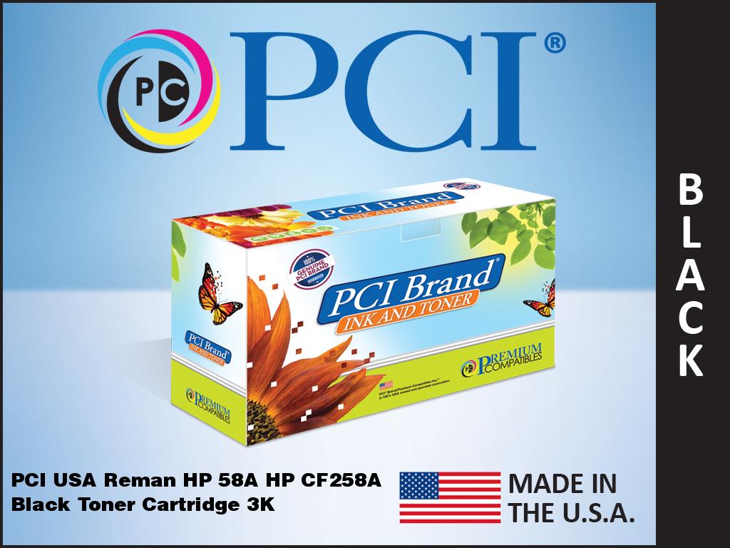CF258A- Black Toner Cartridge for Sustainable HP 58A CF258A - 3000 Page Yield