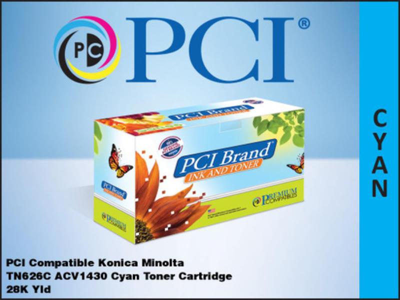 TN626C-PCI Toner Cartridge, Cyan - 28K Yield