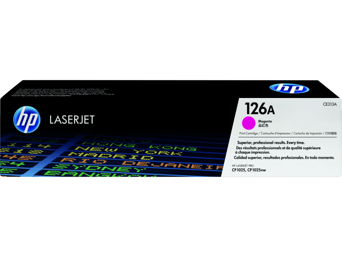 126A-CE313A Original LaserJet Toner Cartridge, Magenta