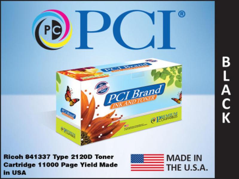 Picture of Ricoh 841337S-PCI Toner Cartridge&#44; Black - 11K Yield