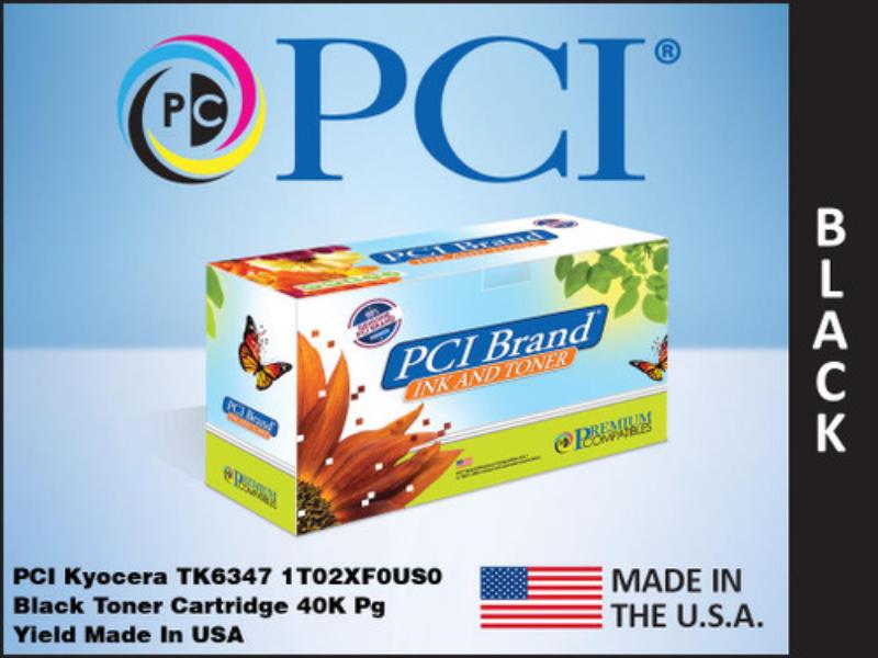 TK6347-PCI Toner Cartridge, Black - 40000 Page Yield