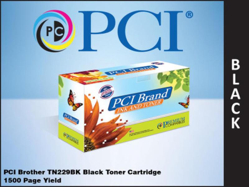 TN229BK-PCI Toner Cartridge, Black - 1500 Page Yield