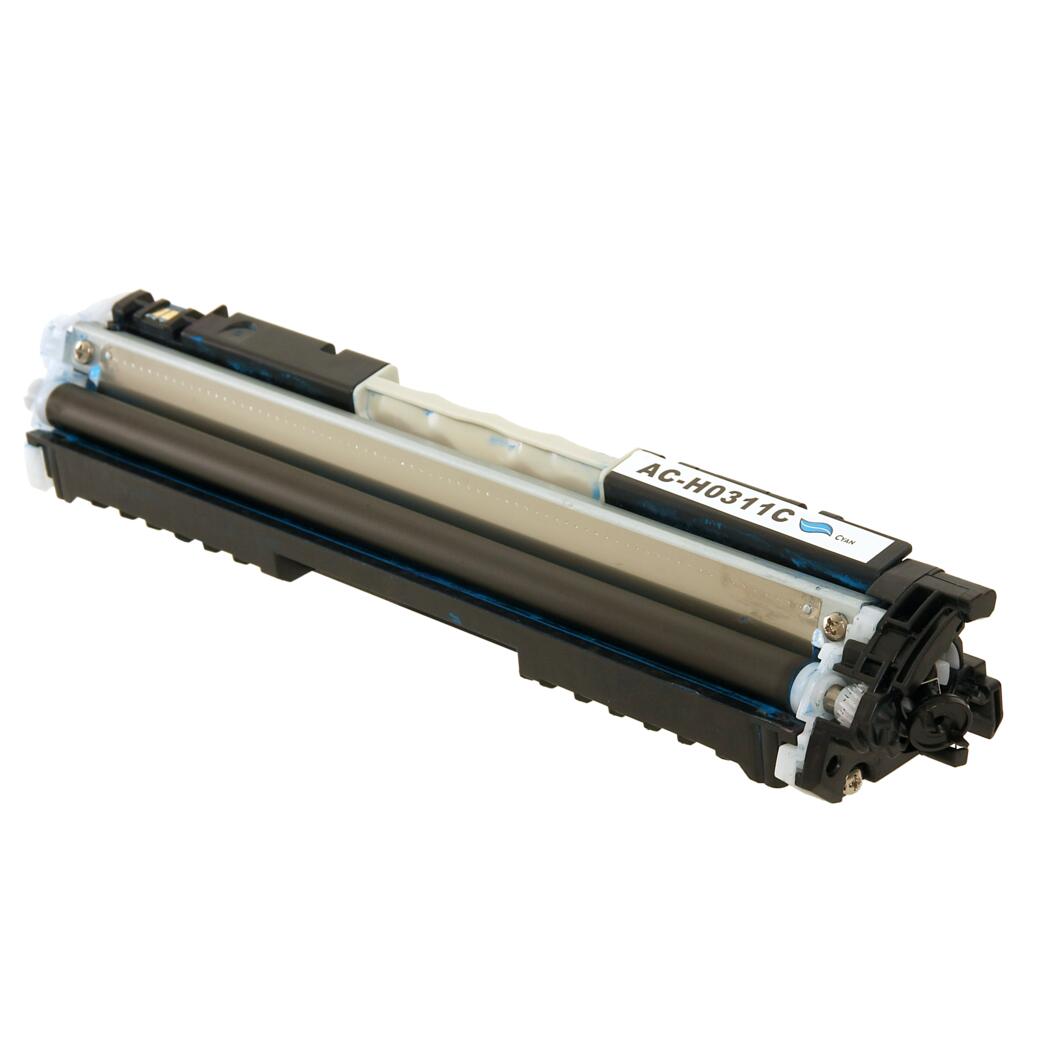 126A-CE311A Toner Cartridge, Cyan - 1000 Page Yield