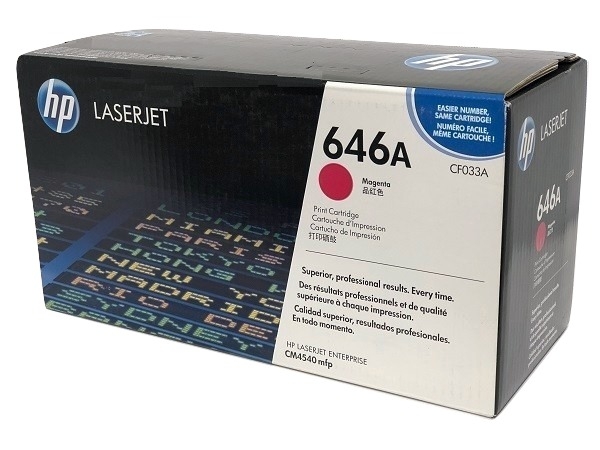 646-CF033A Magenta Toner Cartridge - 12500 Page Yield