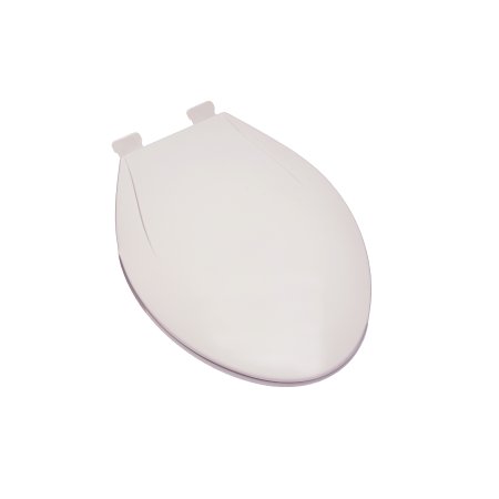 Plumbing Technologies 2F1E6-81 Slow Close Plastic Elongated Contemporary Design Toilet Seat; Ice Gray