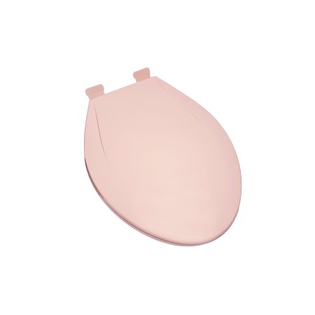 2F1E6-20 Slow Close Plastic Elongated Contemporary Design Toilet Seat, Venetian Pink