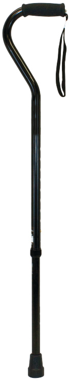 Picture of Roscoe Medical CNOFHD 500 lb Heavy Duty Offset Cane, Black