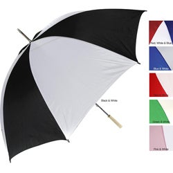 Picture of DDI 2347264 RainWorthy 60 Inch Windproof Umbrella - Black and White Case of 24