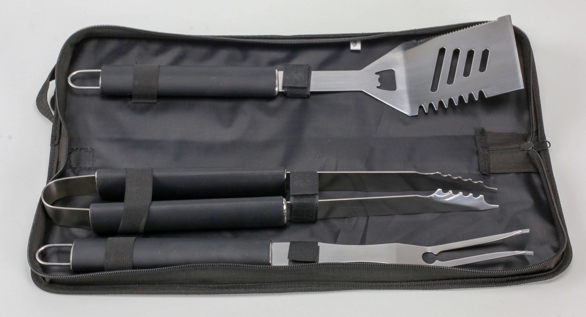 Picture of KitchenWorthy 290-4PBBQ Gourmet BBQ Set, 4 Piece
