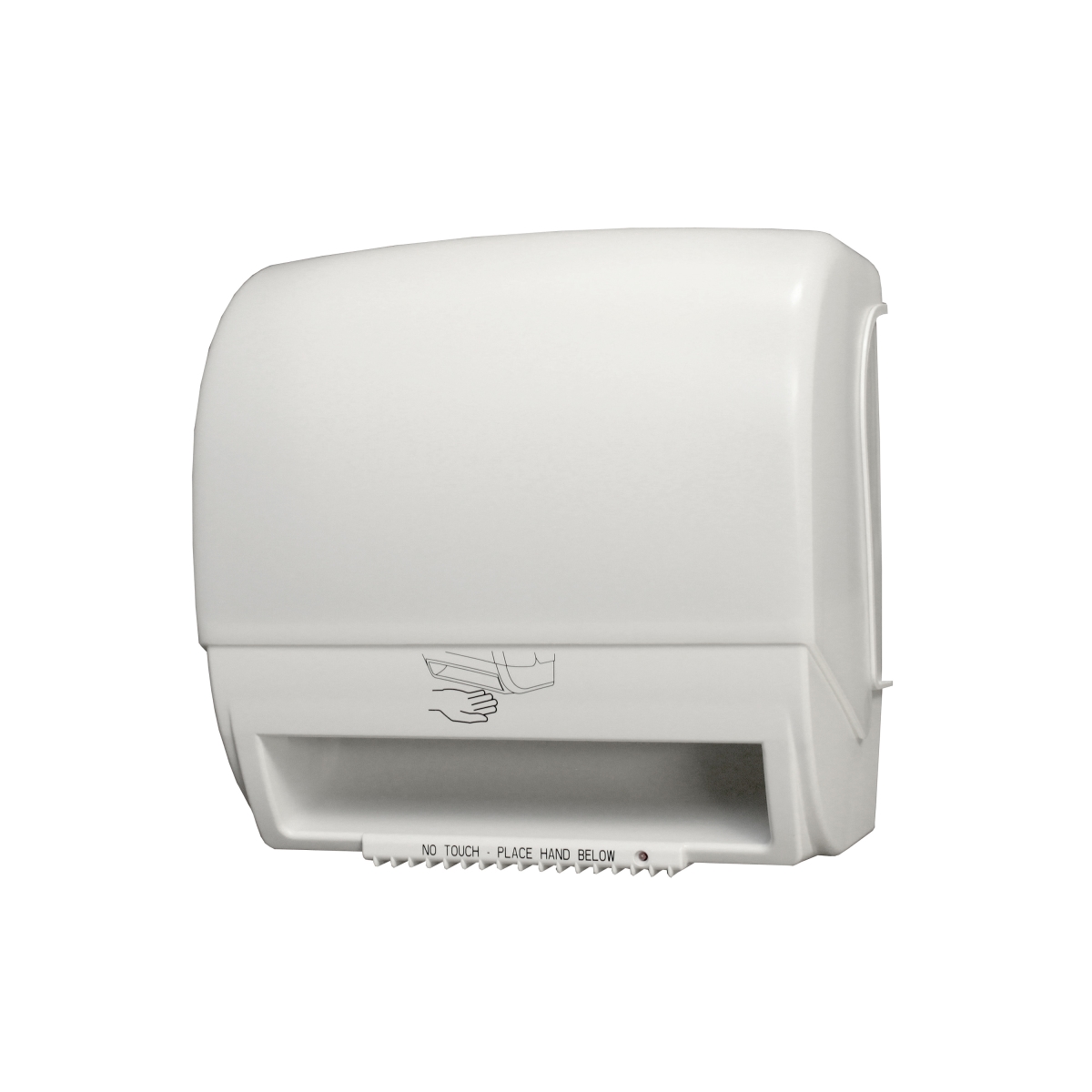 TD023403 Towel Disp, Electronic Hf White Translucent