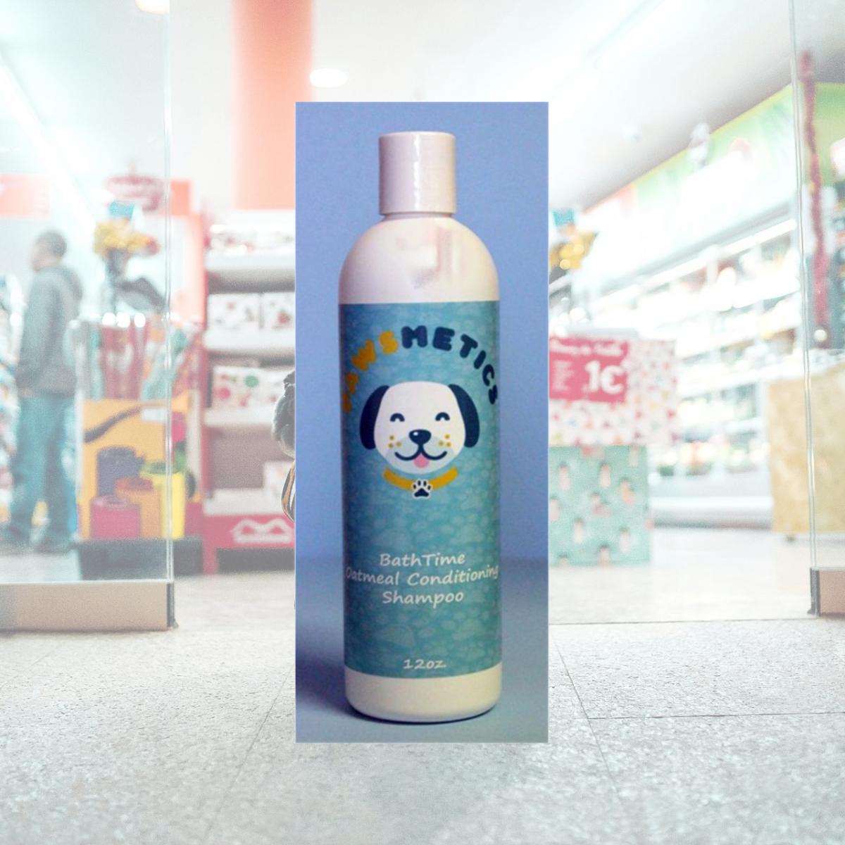 Picture of Pawsmetics PM0012012 Bath Time Hypoallergenic Shampoo- 12 oz