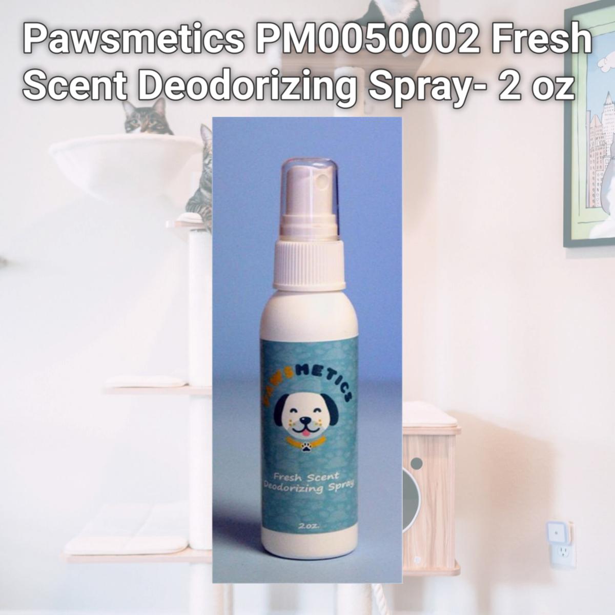Picture of Pawsmetics PM0050002 Fresh Scent Deodorizing Spray- 2 oz