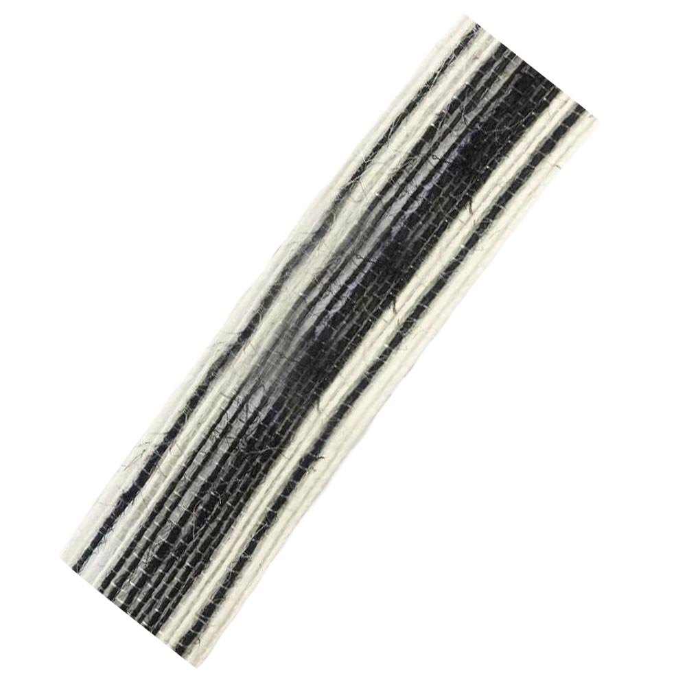 16 ft. 25mm DIY Craft Jute Decor Material Rope Packing Twine, Black - 2 piece