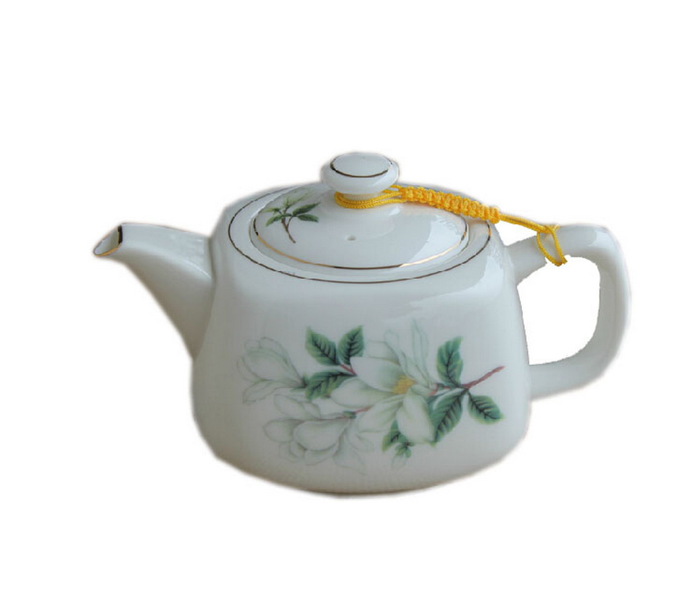 Picture of Panda Superstore PS-HOM367229011-EMILY02202 14 oz Chinese Ceramic Jasmine Tea Pot with Infuser
