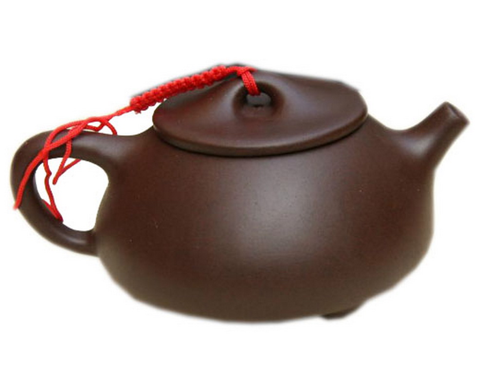 Picture of Panda Superstore PS-HOM367229011-EMILY02726 8.5 oz Chinese Purple Clay Teapot with 2 Cups, Brown