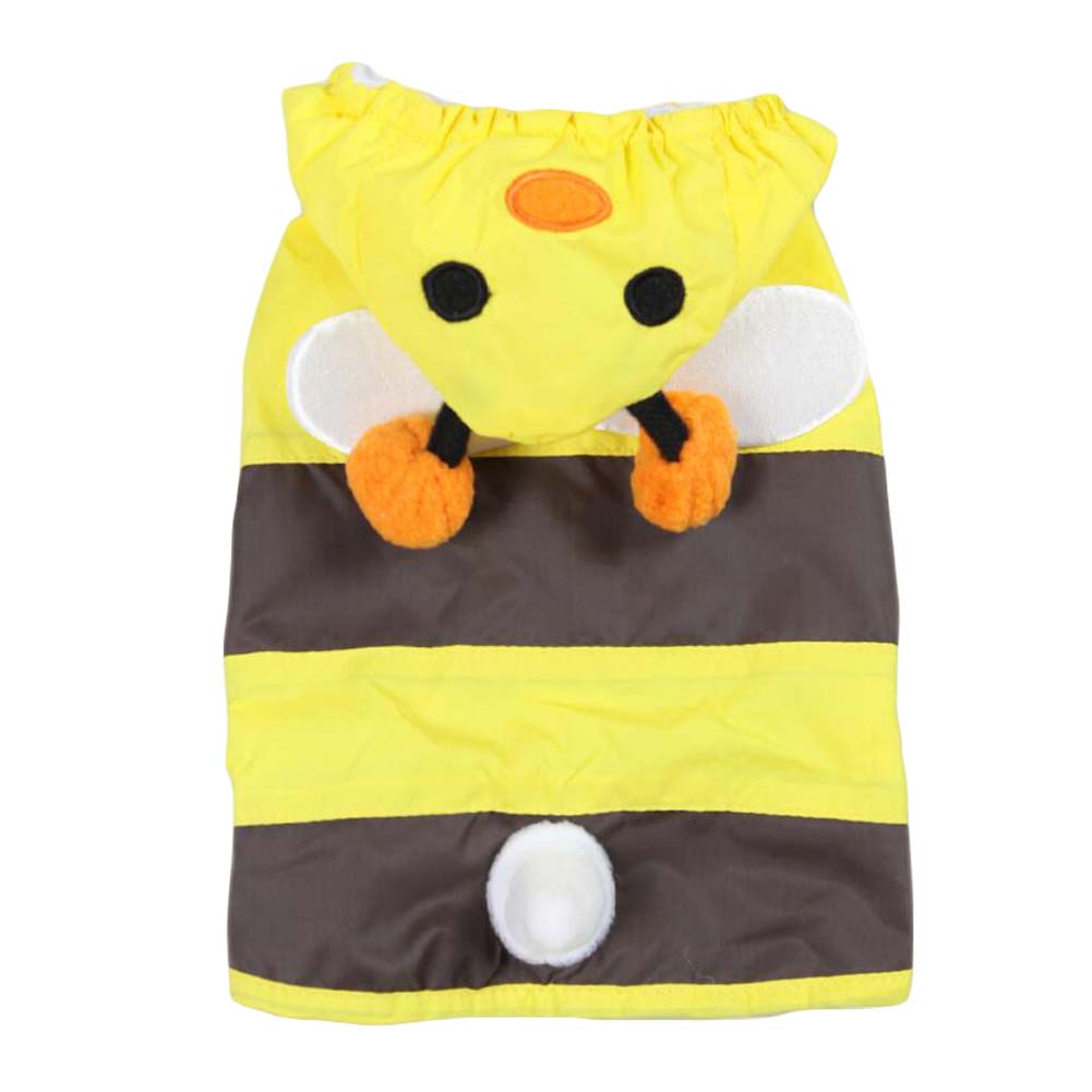 Picture of Panda Superstore PS-PET3024174011-ALAN01764 Fashion Littie Bee Puppy Pet Dog Raincoat, Yellow - Medium
