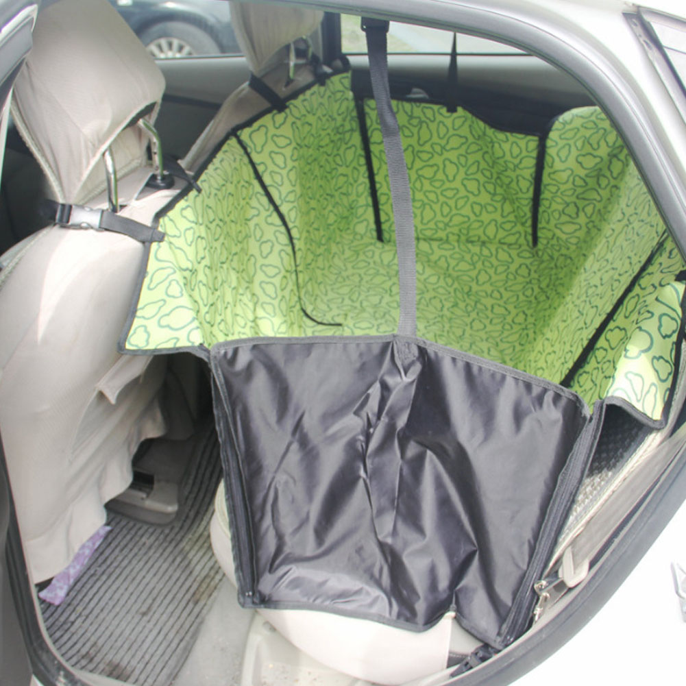 Picture of Panda Superstore PS-PET3024184011-HERMINE00790 Cloud Waterproof Pet Car Rear Seat Cover Dog Travel Mat&#44; Green
