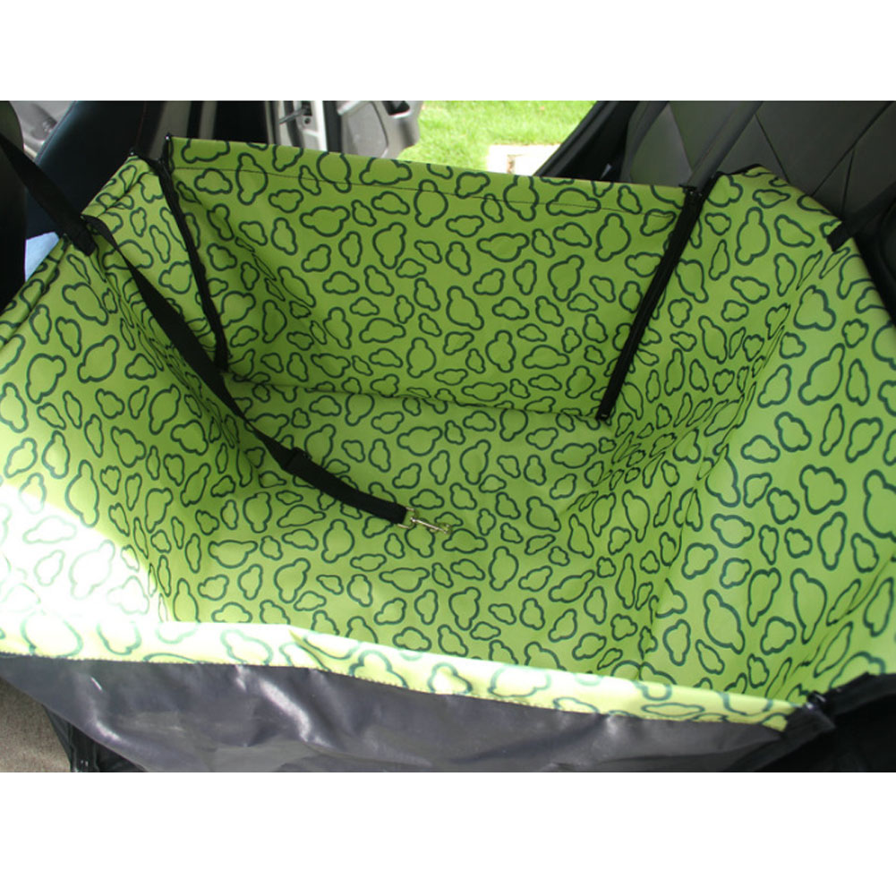 Picture of Panda Superstore PS-PET3024184011-HERMINE00795 Cloud Waterproof Pet Car Rear Single Seat Cover Dog Travel Mat&#44; Green