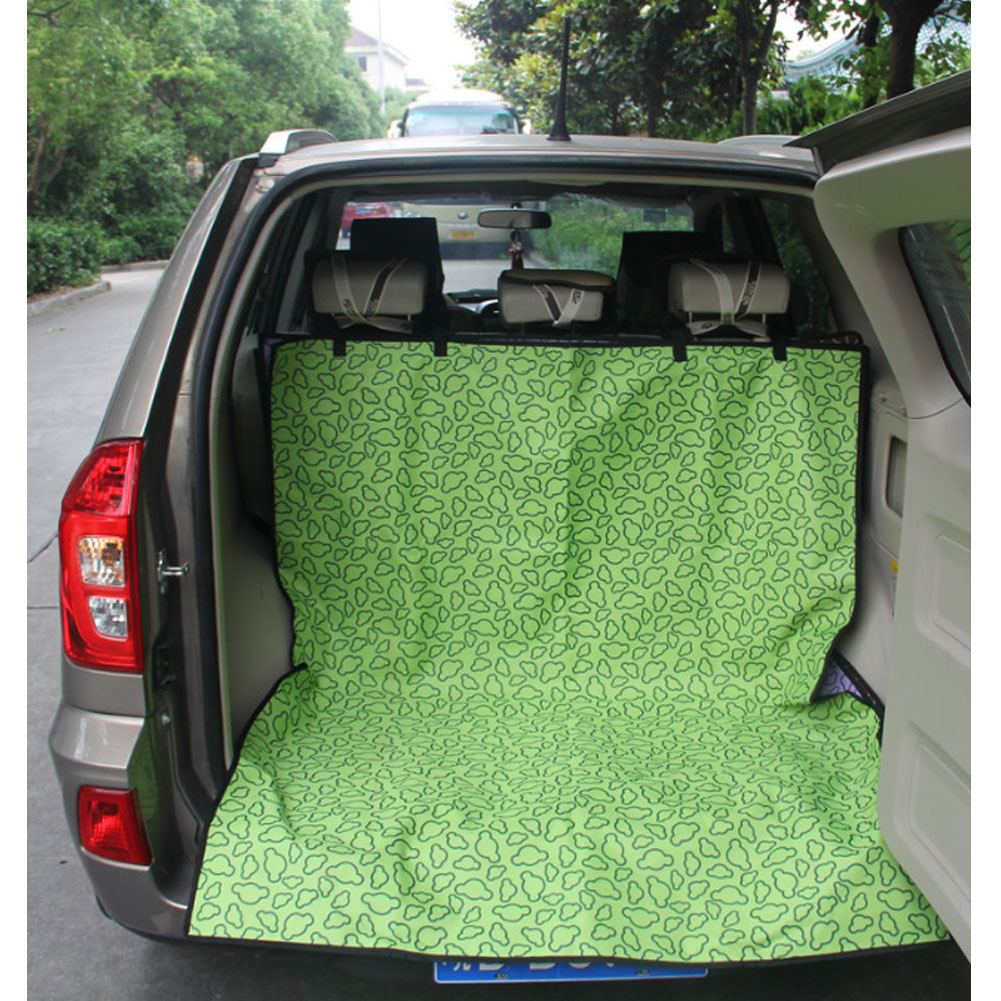 Picture of Panda Superstore PS-PET3024184011-HERMINE00802 Cloud Waterproof Pet Car Seat Cover Dog Travel Mat for SUV Trunk&#44; Green
